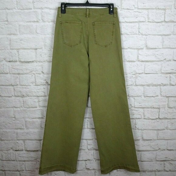 NWT Lucky Brand Utility Pants Jeans Wide Leg 24 - Picture 2 of 12